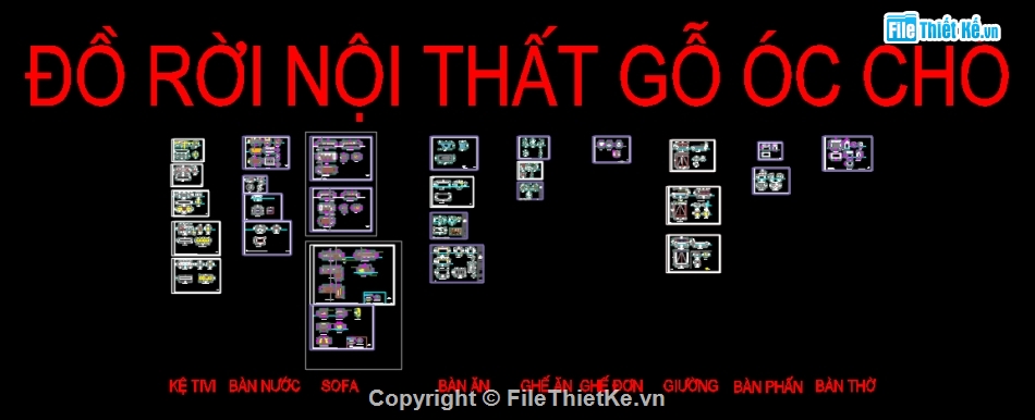 cad nội thất,noi that ahome,noi that oc cho,noithatdonggia,giuong oc cho,ban an oc cho